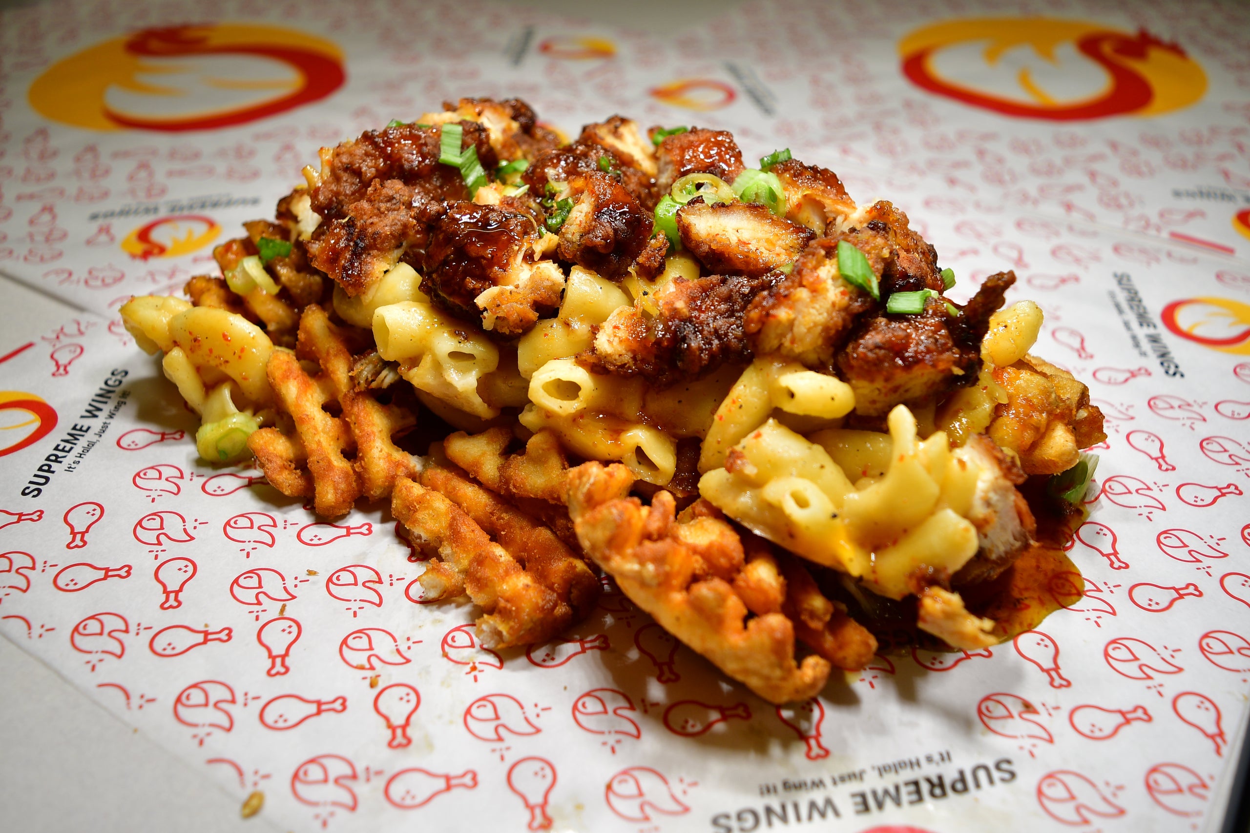 Loaded Fries Supreme Wings